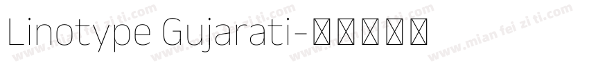 Linotype Gujarati字体转换